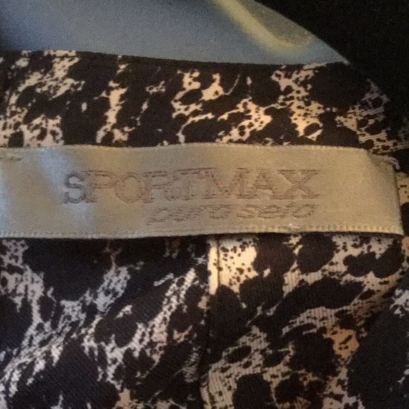 Sportmax  black and beige top - Picture 3 of 3